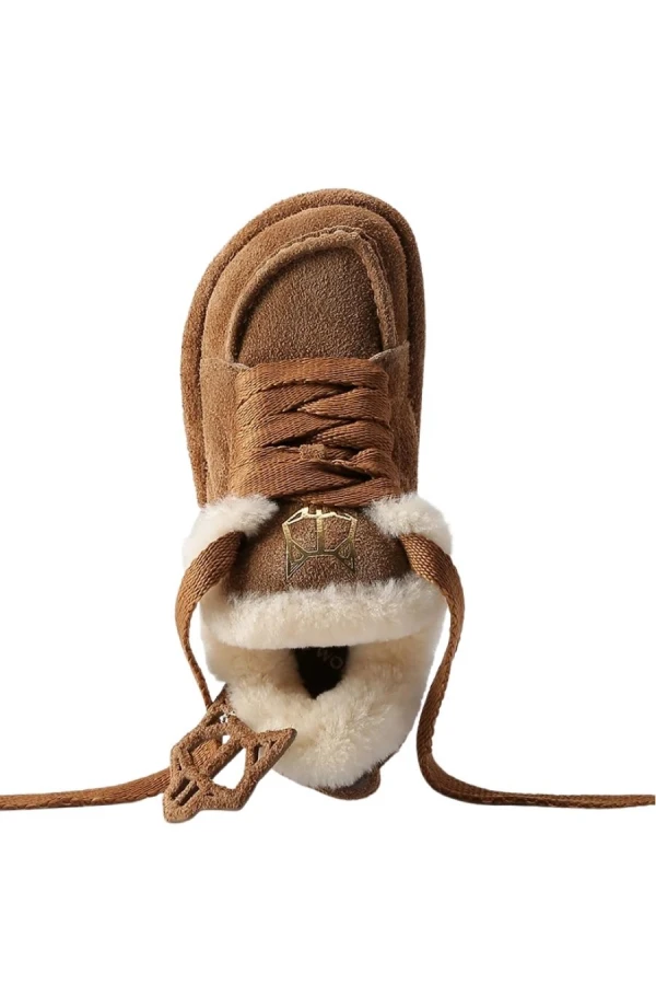 NAKED WOLFE Γυναικεία Sneakers BEAU - Tan Suede