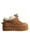 NAKED WOLFE Γυναικεία Sneakers BEAU - Tan Suede