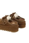 NAKED WOLFE Women's BLIZZARD - Tan Suede/Shearling