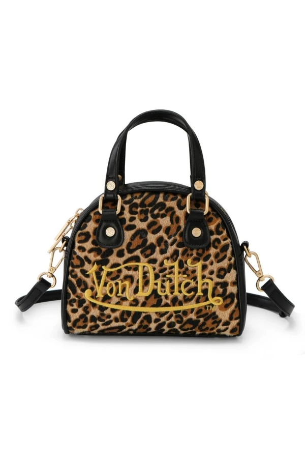 VON DUTCH Bowling Bag Von Dutch- VD/0/BBAG/1001LEO - ANIMAL PRINT