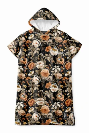 Bee Unusual BDSM Flowers Changing Poncho
