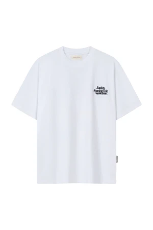 ANOTHER COTTON LAB Running Shades T-Shirt - Λευκό