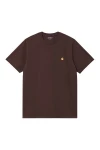 CARHARTT WIP T-Shirts S/S Chase T-Shirt - Καφέ
