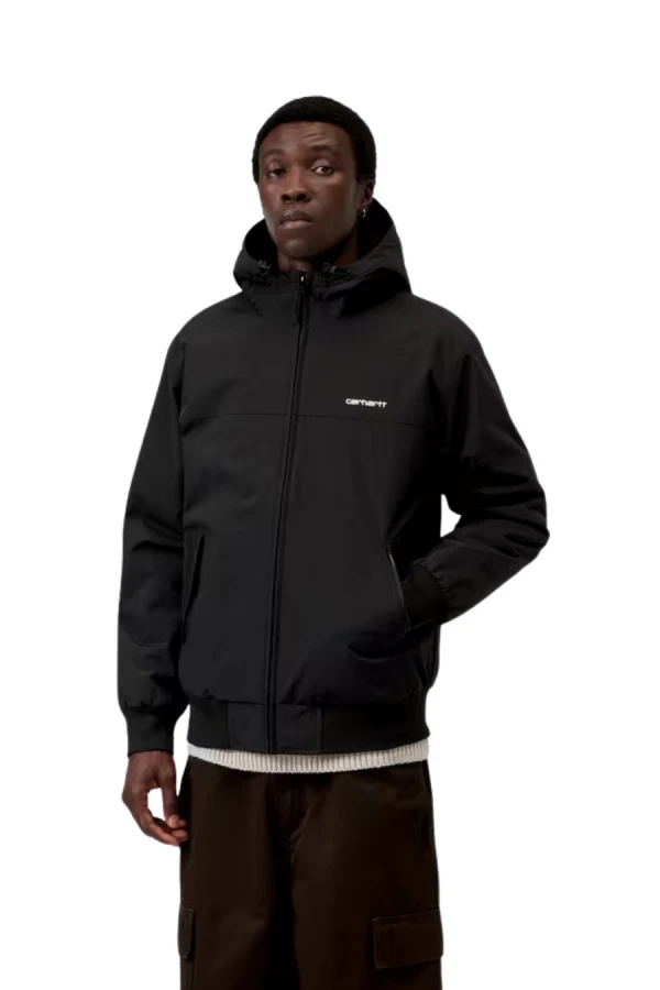 CARHARTT WIP Μπουφάν Hooded Sail Jacket - BLACK
