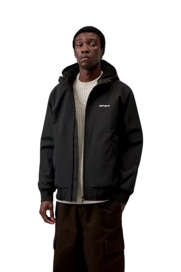 CARHARTT WIP Μπουφάν Hooded Sail Jacket - BLACK