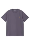 CARHARTT WIP Men's American Script T-Shirt - Purple
