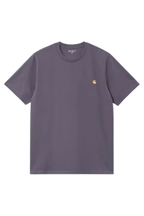CARHARTT WIP Men's American Script T-Shirt - Purple