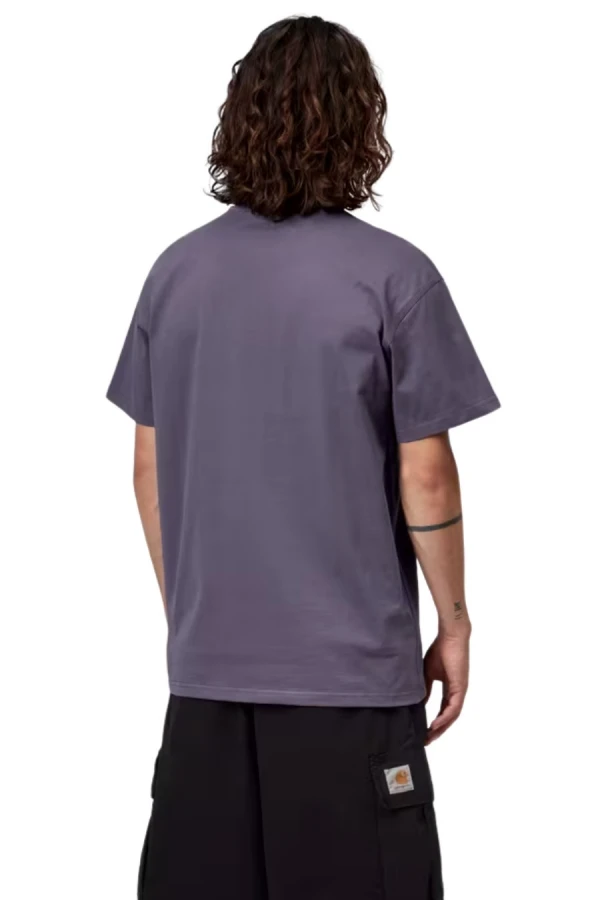 CARHARTT WIP Men's American Script T-Shirt - Purple