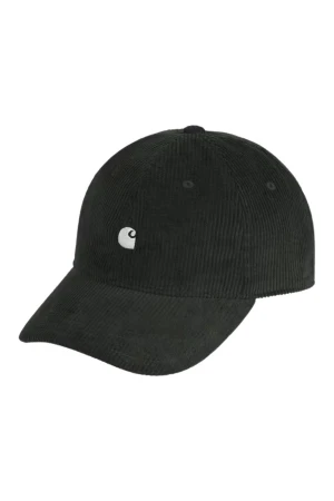 CARHARTT WIP Καπέλα Harlem Cap - Σκούρο Γκρι / Ανθρακί