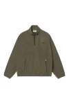 CARHARTT WIP Φούτερ Edmore Half Zip Sweat - Πράσινο