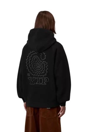 CARHARTT WIP Φούτερ λαιμόκοψη Hooded Limn C Fleece Sweat - BLACK