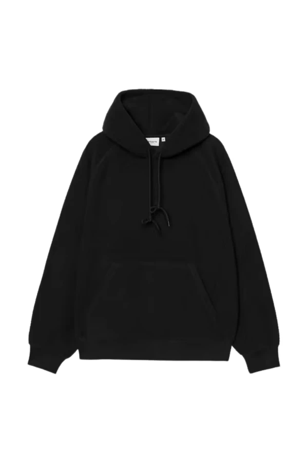 CARHARTT WIP Φούτερ λαιμόκοψη Hooded Limn C Fleece Sweat - BLACK