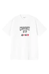 CARHARTT WIP T-Shirts S/S Deck T-Shirt - ΛΕΥΚΟ