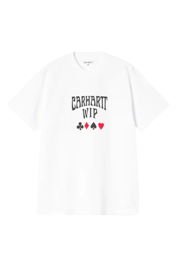 CARHARTT WIP T-Shirts S/S Deck T-Shirt - ΛΕΥΚΟ