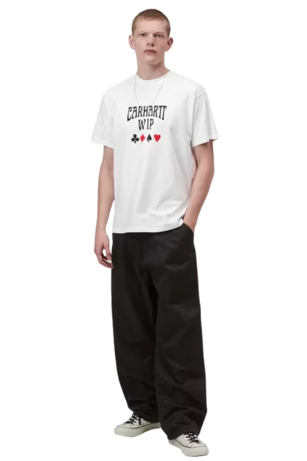 CARHARTT WIP T-Shirts S/S Deck T-Shirt - ΛΕΥΚΟ