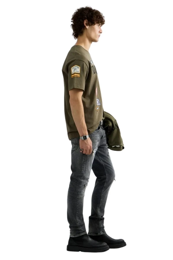 REPLAY Ανδρικό T-Shirt M13MA.000.7242KW – Χακί