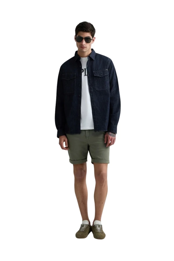REPLAY Πουκάμισα M4124.000.860B04 - DENIM
