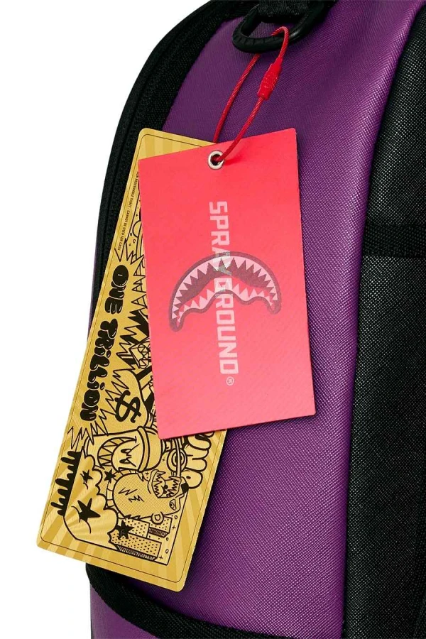 SPRAYGROUND Backpacks SHARK CENTRAL BUBBLY PURPLE BACKPACK - PURPLE
