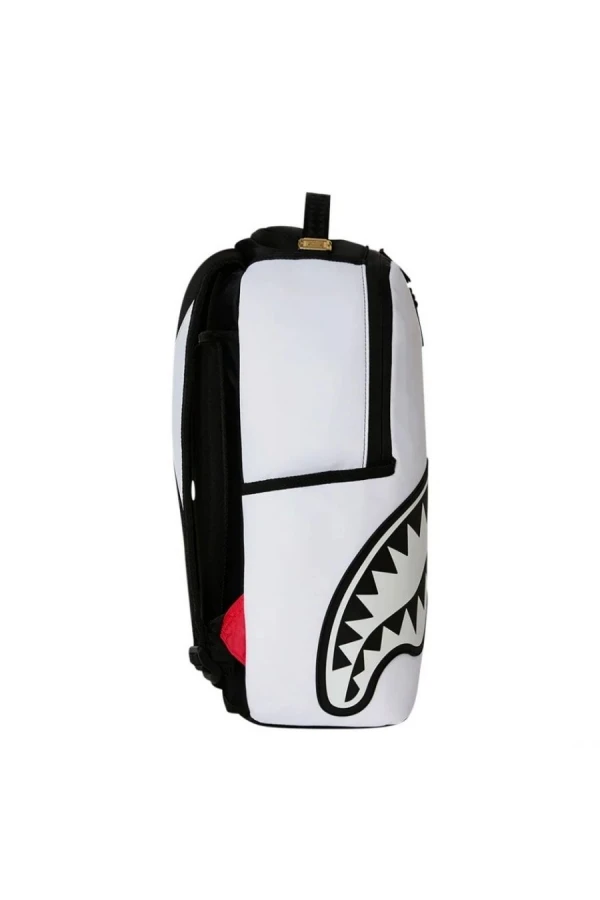 SPRAYGROUND Σακίδια πλάτης - Backpacks SHARK CENTRAL BLACK AND WHITE STENCIL BACKPACK - Λευκό / Μαύρο