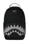 SPRAYGROUND Σακίδια πλάτης - Backpacks SHARK CENTRAL BLACK NYLON GRAY EMBOSSED BACKPACK - ΜΑΥΡΟ