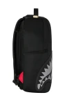 SPRAYGROUND Σακίδια πλάτης - Backpacks SHARK CENTRAL BLACK NYLON GRAY EMBOSSED BACKPACK - ΜΑΥΡΟ