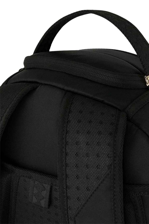 SPRAYGROUND Σακίδια πλάτης - Backpacks SHARK CENTRAL BLACK NYLON GRAY EMBOSSED BACKPACK - ΜΑΥΡΟ
