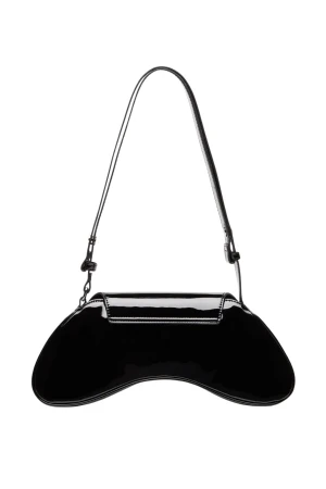 DIESEL PLAY SHOULDER CROSS BODYBAG - BLACK