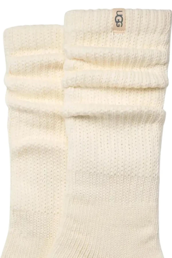 UGG Tyla Slouchy Crew II Κάλτσες - Εκρού