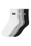 UGG Κάλτσες Quinlin Logo Quarter 3 Pack - 