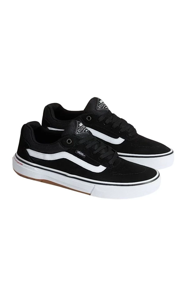 VANS Men's Skate Kyle Walker WaffleCup Sneakers - Black