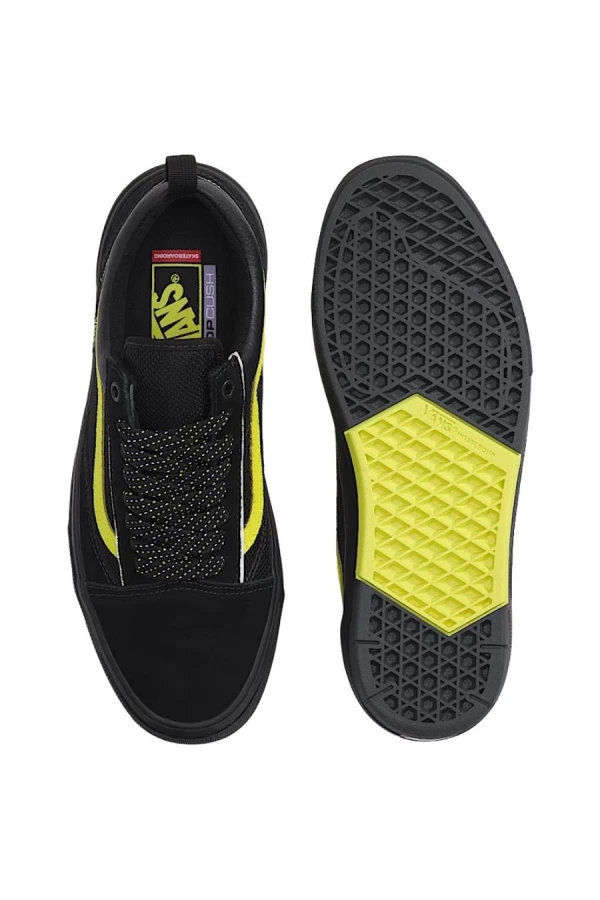 VANS Men's Skate Old Skool WaffleCup Sneakers - Black