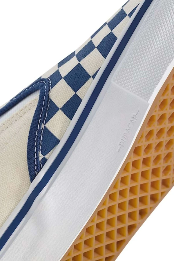VANS Ανδρικά Sneakers Skate Slip-On – Checkerboard Μπλε