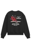 VANS Old Scratch Crew Φούτερ - Μαύρο
