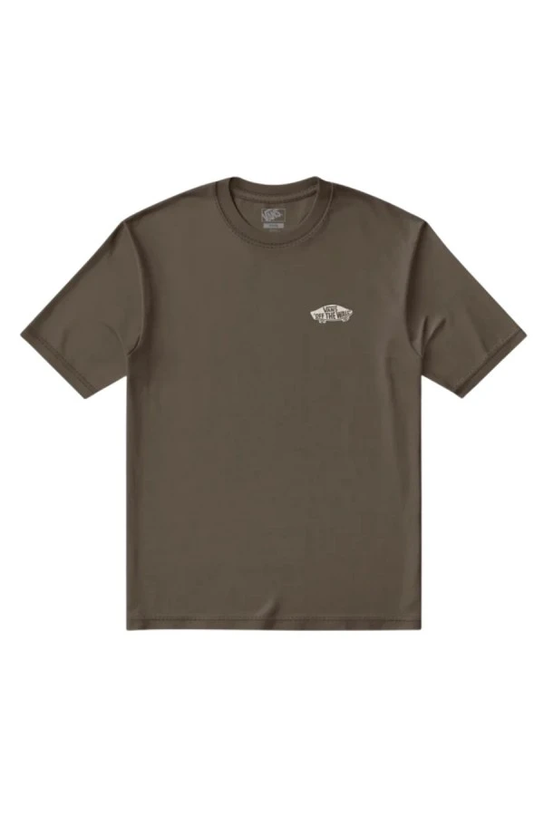 VANS T-Shirts Double Standard Fill SS - Brown