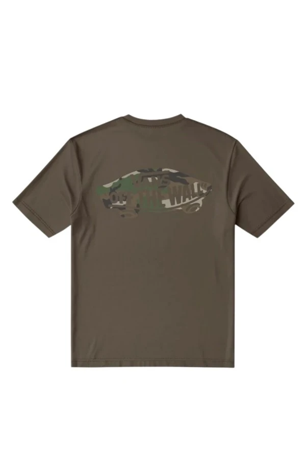 VANS T-Shirts Double Standard Fill SS - Brown