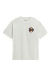 VANS T-Shirts Blotched Circle SS Tee - Λευκή