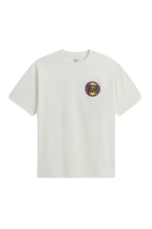 VANS T-Shirts Blotched Circle SS Tee - Λευκή