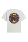 VANS T-Shirts Blotched Circle SS Tee - Λευκή