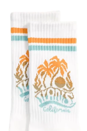 VANS Κάλτσες Ledes Crew - WHITE