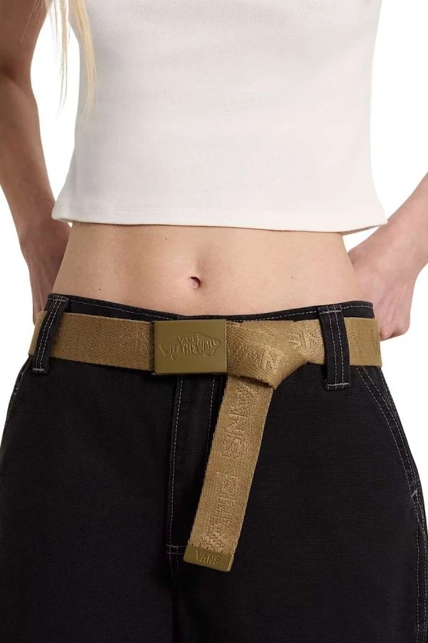 VANS Ζώνες Drop V Web Belt - Καφέ