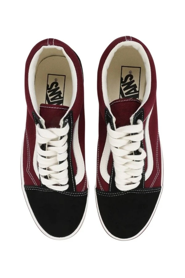 VANS Unisex Old Skool Sneakers - Port / Μαύρο