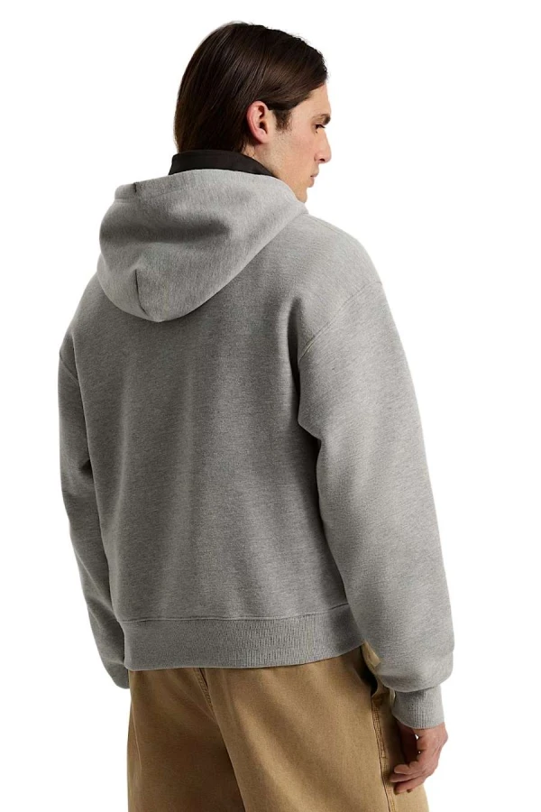 VANS Ανδρική Ζακέτα Stretch Logo Full Zip – Γκρι