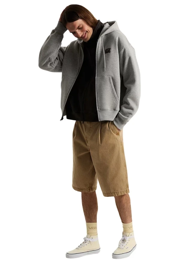 VANS Ανδρική Ζακέτα Stretch Logo Full Zip – Γκρι