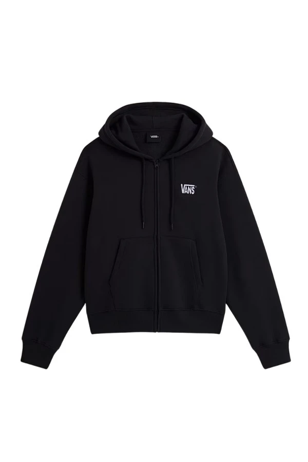 VANS Unisex Ζακέτα Stretch Logo Full Zip – Μαύρη