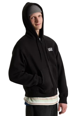 VANS Unisex Ζακέτα Stretch Logo Full Zip – Μαύρη