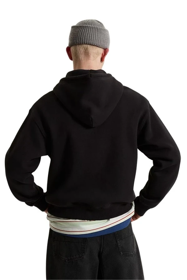 VANS Unisex Ζακέτα Stretch Logo Full Zip – Μαύρη