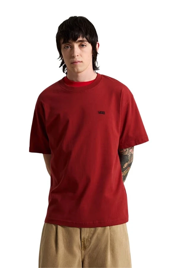 VANS Left Chest II Loose SS T-Shirt - Κόκκινο/Poppy Ember