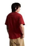 VANS Left Chest II Loose SS T-Shirt - Κόκκινο/Poppy Ember