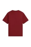 VANS Left Chest II Loose SS T-Shirt - Κόκκινο/Poppy Ember