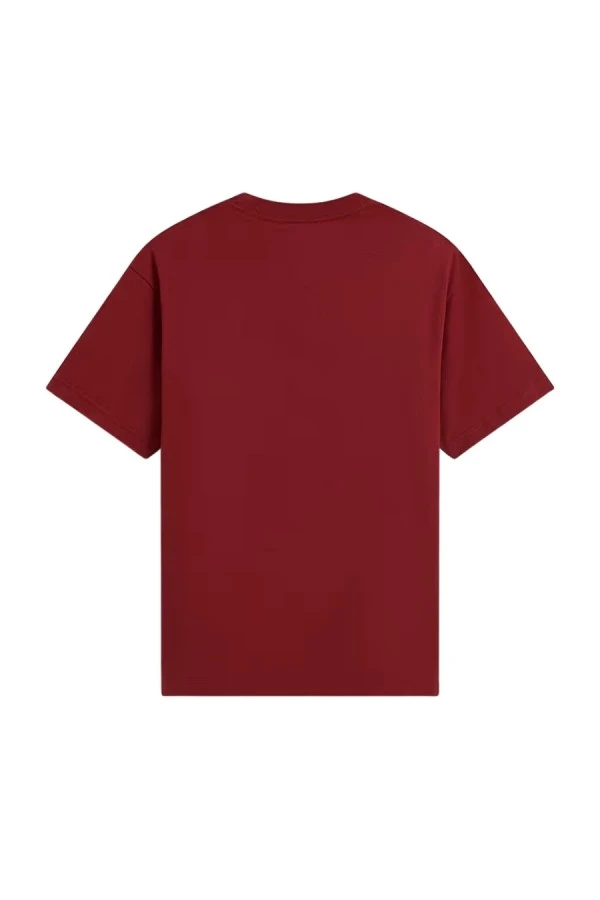 VANS Left Chest II Loose SS T-Shirt - Κόκκινο/Poppy Ember